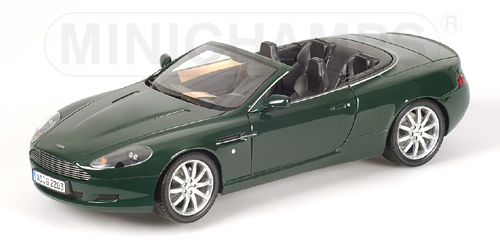 150137331	 Aston Martin DB9Volante gr&uuml;n 1:18 Minichamps